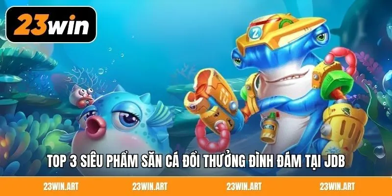 Top 3 siêu phẩm săn cá đổi thưởng đình đám tại JDB